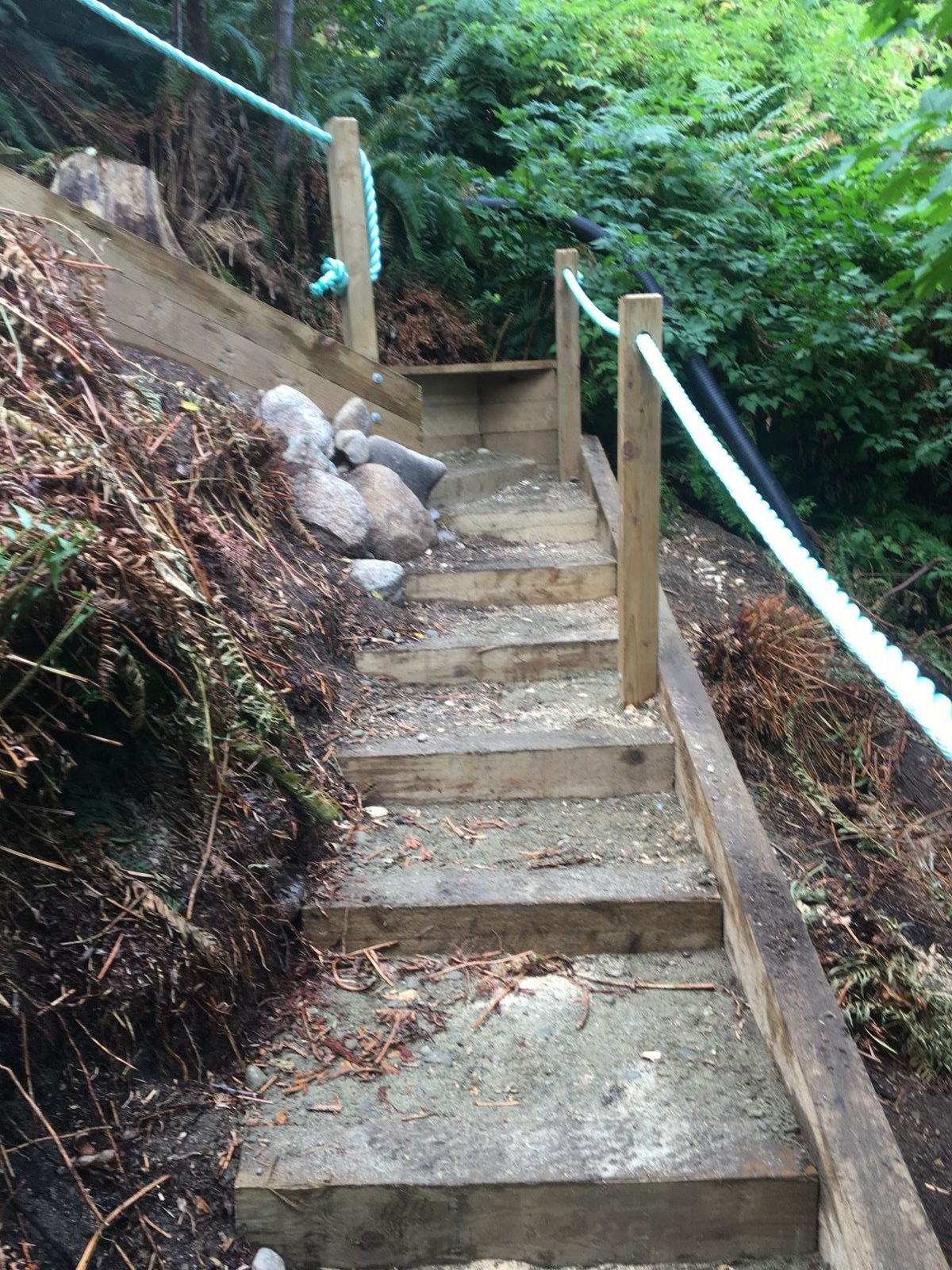 Old Craft Carpentry project on Quadra Island, BC